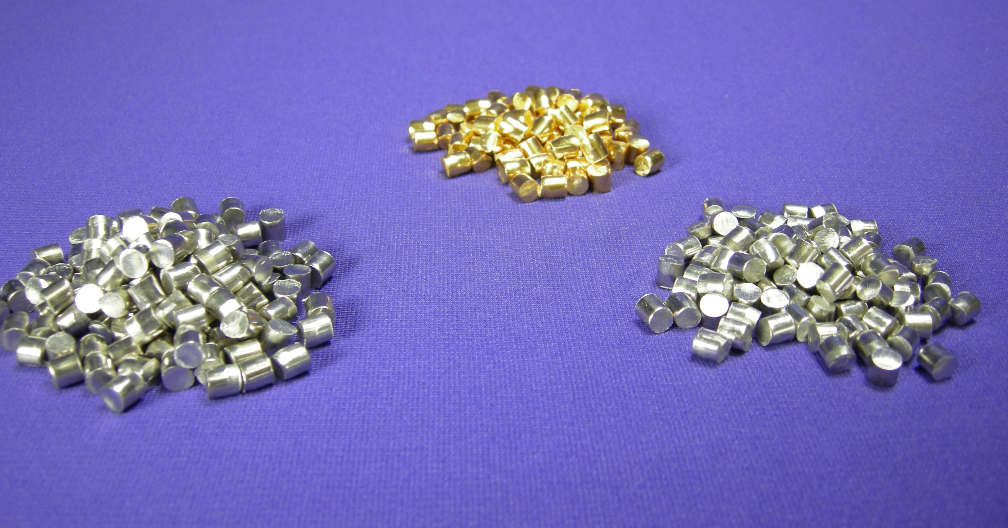 Gold (Au) - Aluminum (Al) - Niobium (Nb) Evaropation Material